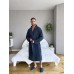 Мужской подарочный бокс Сапфир ХК (халат+тапочки) Set9203 Мужской подарочный бокс Сапфир ХК (халат+тапочки) Set9203