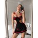 Костюм медсестры черный DO3392/1 Костюм медсестры черный DO3392/1