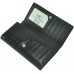 Кожаный женский кошелек BC34 BLACK