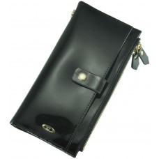 Кожаный женский кошелек BC420 Black