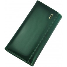 Кожаный женский кошелек BC34 GREEN