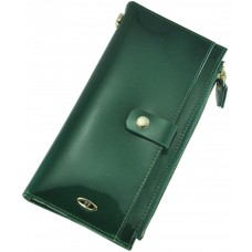 Кожаный женский кошелек BC420 GREEN