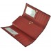 Кожаный женский кошелек BC34 RED