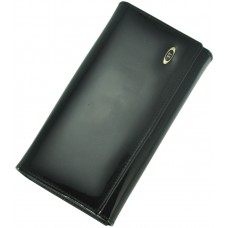 Кожаный женский кошелек BC46 Black