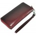 Кожаный женский кошелек AE38 Jujube Red